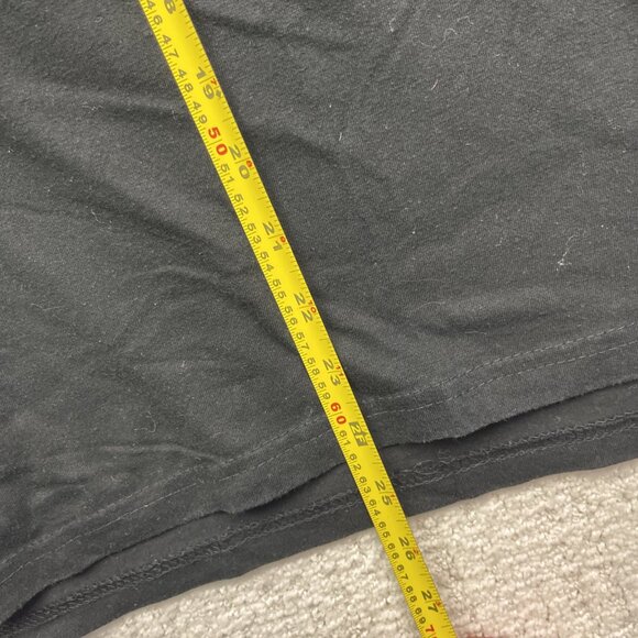 Vintage Hunting T-shirt Wanted Moose Graphic Tee Men Sz M Black Forest Camp - Picture 8 of 14